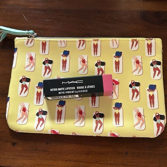 MAC Love Me Lipstick color Mon Coeur 3G New in the box Ipsy bag - Picture 4 of 9